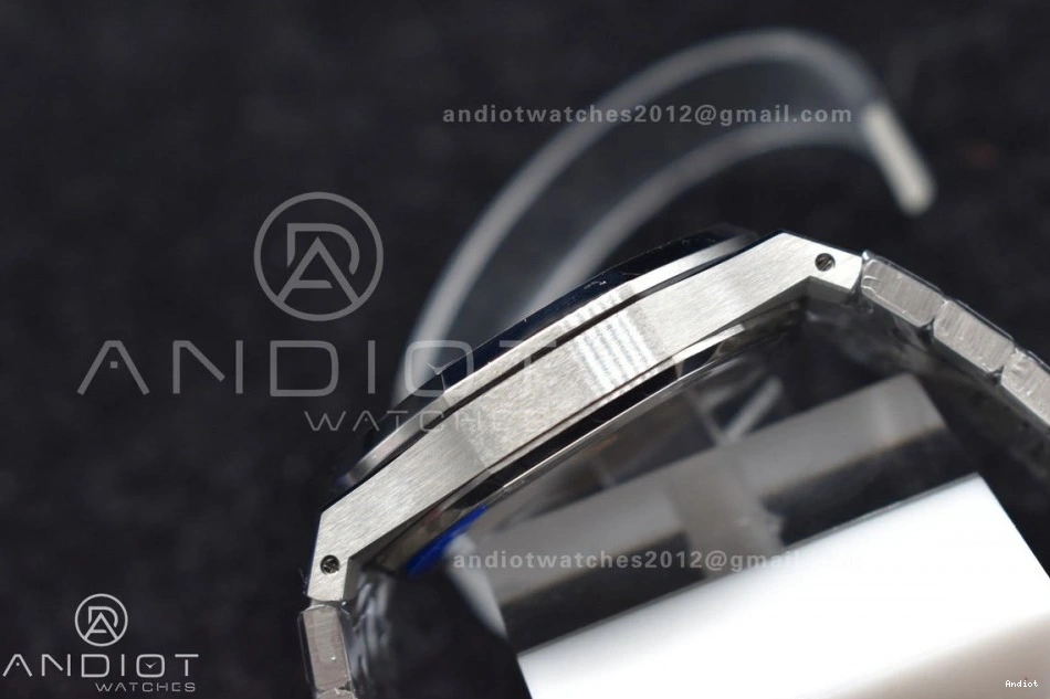 449 Best Royal Bracelet A4302 41mm White SS Edition APSF 15500 SS Super Clone Premium on Oak Dial Textured 1:1 0711